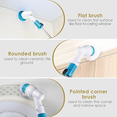 3-in-1 Electric Spin Scrubber