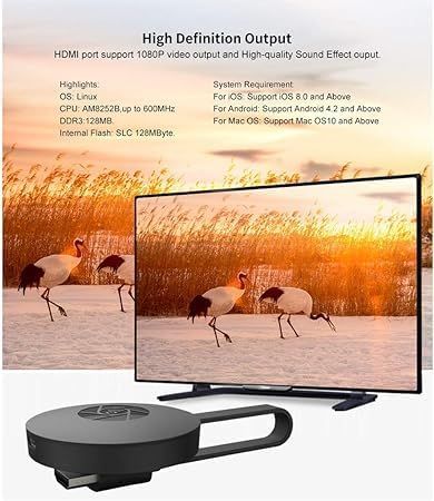 4K HD WiFi Receiver