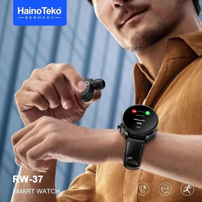 Smart Watch & Wireless Earbuds Combo Set